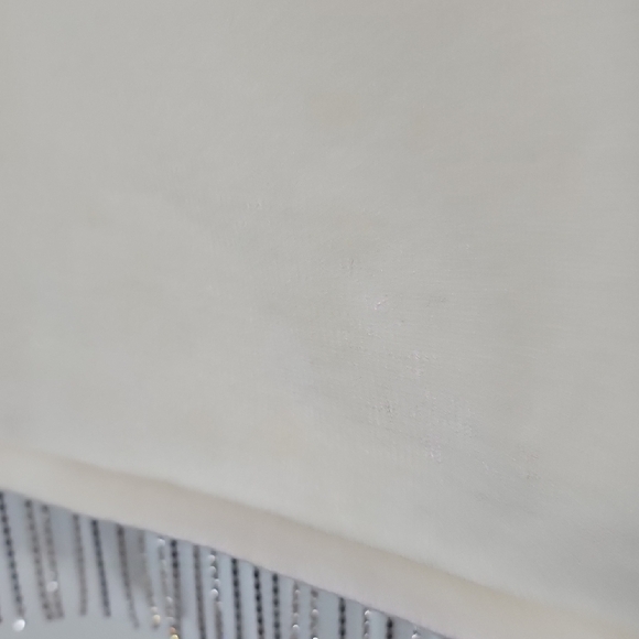 Forever 21 White Tank Top With Rhinestones Size 3X - Picture 7 of 7